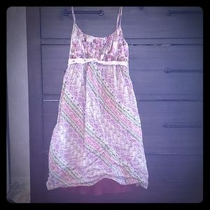 Multicolored summer dress, Xhilaration, size dmall
